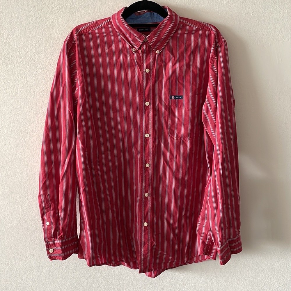 Chaps Button Down Shirt Size L